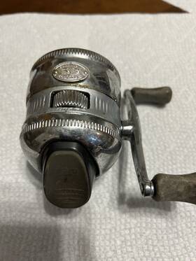 33pl-f7 Zebco 33 Platinum All Metal 33pl Spincasting Reel- Vintage-