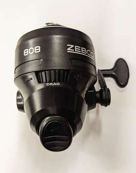 808j.bx3 Zebco 808 Spincast Fishing Reel Powerful All-metal Gears Quickset Anti-reve