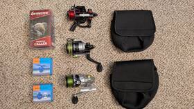Zs4245 Zebco Fishing Reels Stinger Size 30 Spinning Reel 5.3 1 Pre-spool 10lb Mono Bundle