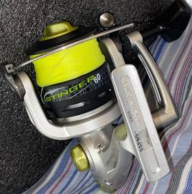 Ssp60 Zebco Fishing Stinger Size 60 Spinning Reel Read Desc