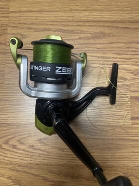 Ssp80a Zebco Fishing Stinger Size 80 Spinning Reel 5.0 1 Pre-spooled 30# Line