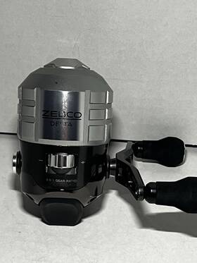 Zd20a.sc3 Zebco New Delta Spincast Fishing Reel Size 30 Changeable Right- Or