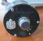 Vintage Abu Ambassadeur 5000C Baitcasting Reel Sweden Black Handle Knobs. Fixed Price $54.97.