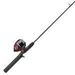 Zebco 202 Spincast Reel And Fishing Rod Combo, 5-FOOT 6-INCH 5'6", Black/red. Fixed Price $44.04.