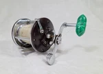 Vtg Penn Peerless No Level Wind Star Drag Fishing Reel Burgundy 30-109S. Fixed Price $42.75.