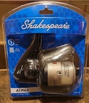 Shakespeare ALPHA70B Spinning Reel New Package. Fixed Price $29.95.