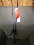 Zebco Tactical Spincast Reel And Fishing Rod Combo 33MCCZ502ULA NS4(21-39259). Fixed Price $23.99.