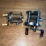 2 Vtg Fishing Reels Bronson Lashless 1700 Pflueger Rocket 1355 Casting. Fixed Price $22.00.