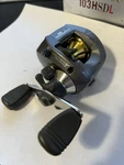 Team Daiwa-s 103HSDL Lefty Lh Baitcaster Reel Made In Japan Nice Condition. Fixed Price $125.00.