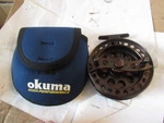 Stunning Unused Okuma Aventa Vt 1002 Centrepin Fishing Float Reel + Pouch 4.5". Fixed Price $214.81.