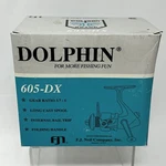 Dolphin 605-DX Fish Reel Long Spin Cast Spool Folding Handle Internal Bail Trip. Fixed Price $69.99.