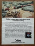 1979 Daiwa Gold Series GS15 X Fishing Reel Photo Vip Rod Vintage Print Ad. Fixed Price $15.98.