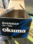 Okuma Avenger Graphite Body 7 Ball Bearing Freshwater Spinning Reel AV-500A Ac. Fixed Price $39.99.