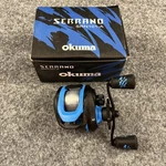 Okuma Serrano 6.5:1 Left Hand Casting Reel SRN101-A1. Fixed Price $42.00.