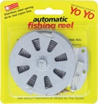 New Automatic Fishing Reel Flat YOYO12001 Stainless Steel Spring. 60LB Tes. Fixed Price $15.05.