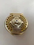 Orvis Access Mid Arbor Iv Fly Reel Gold W/ Pouch Near Mint Lightweight Japan. Fixed Price $331.98.