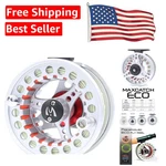 Lightweight Eco 7/8WT Fly Fishing Reel Easy Retrieval & Pre-loaded Line. Fixed Price $59.39.