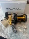Daiwa Saltist Bg 50H Conventional Fishing Reel-with Infinite Anti REVERSE-4BB. Fixed Price $200.00.