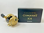 Shimano 21 Calcutta Conquest 101 Left 5.6 Casting Reel Brand New Box. Fixed Price $404.88.