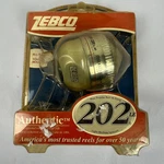 Vintage New Zebco 202 Spincast Reel Wide Range Adjustable Drag 10LB LINE2 002. Fixed Price $15.00.