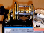 Vintage Abu Garcia Ambassadeur Big Game BG9000 Gold Reel-nos/mint. Fixed Price $375.00.