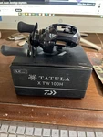 Daiwa Tatula Tw Baitcasting Reel 7.1:1 TATX100H. Fixed Price $115.00.