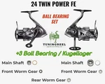 Upgrade Set Fishing Reel Shimano 24 Fe Tuning Bearings. Fixed Price $33.83.