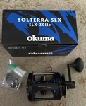 New Okuma Solterra SLX-30IIB Speed Lever Drag 5BB+2TB Reel. Fixed Price $299.99.