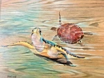 Sarah Wall Original Oil Painting On Wood Carefree, Hand Signed Coa $14,250. Fixed Price $7499.00.