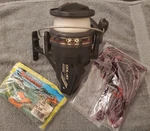 Vintage Daiwa DF-100 Lrg Precision Big Roller System Reel #0828CC. Fixed Price $34.95.