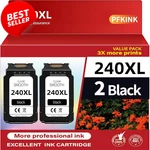 240XL Black Ink Cartridge 2-PACK Replacement For Canon Pixma MG3620 MX532 Us. Fixed Price $49.95.