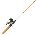 Reel Fishing Rod COMBO,6FT 2-PCS Fiberglass Pole W/comfortgrip Handl. Fixed Price $79.51.