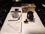Vintage (shimano) Tsm Triton Speed Master Model 100-FS/ Box, All Paperwork/. Fixed Price $95.00.