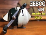 Usa Made Zebco 404 Spin Cast Reel Old Retro Vintage Rare Fishing Model Jp. Fixed Price $140.10.