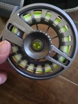 Waterworks Lamson Centerfire 7/8/9WT Reel. Fixed Price $450.00.