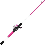 Zebco Roam Baitcast Rod Reel Combo 6'6" Fiberglass Lightweight Right Hand (pink). Fixed Price $89.99.