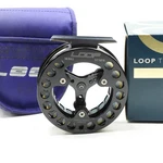 Loop Model "nymph" Fly Fishing Reel. Made Sweden. W/ Box & Case.. Fixed Price $325.00.