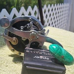 Penn 3/0 Senator Fishing Reel W 350 Yds Ande 40LB Mono. Fixed Price $55.00.