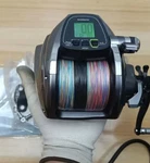 Shimano Forcemaster 6000 Electric Trolling Reel Right Hand Line Counter 33LB. Fixed Price $650.00.