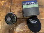 Orvis Battenkill Disc Iv Black Fly Reel With Courtland 8-9 Line. Fixed Price $245.00.