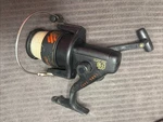 Vintage Silstar Large Spinning Long Cast Fishing Reel Model EF60. Fixed Price $40.00.