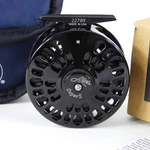 Abel Super 5 Fly Fishing Reel. Gloss Black. Made Usa. W/ Box & Pouch.. Fixed Price $600.00.