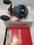Quantum Smoke SMX101SPT 6.1:1 Gear Ratio Left Hand Baitcast Reel. Fixed Price $100.00.