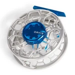 New Orvis Ratio Fly Fishing Reel Sz Iv (7-9WT) Silver/deep Sea. Fixed Price $545.00.