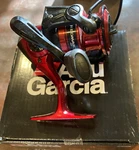 Abu Garcia Red Spinning Reel RDMAXSP30 K-1. Fixed Price $30.00.