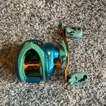 Basspro Prodigy Baitcast Reel Right-handed. Fixed Price $50.00.