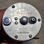 Vintage Shakespeare Fishing Reel 1965 Professional Model Rv Nickel Silver. Fixed Price $11.95.