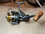 Vintage Japan Daiwa Black Gold Spinning Fishing Reel. Fixed Price $119.50.