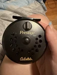 Cabelas Prestige 1 And 2 Fly Reels. Fixed Price $125.00.