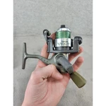 Quantum Vecto Spinning Fishing Reel Silver Green Line Ball Bearing. Fixed Price $24.98.